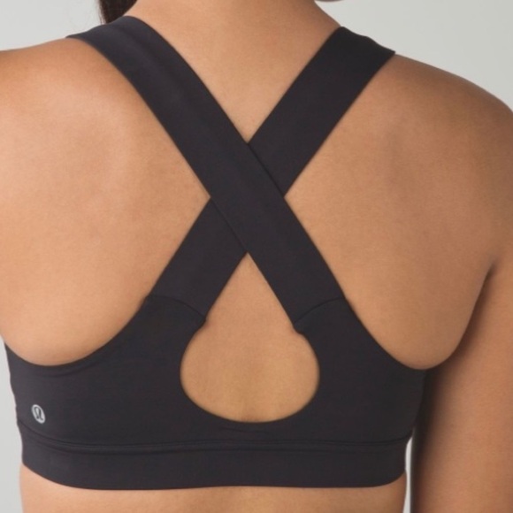 lululemon athletica Other - Lululemon All Sport Bra Black Size 12